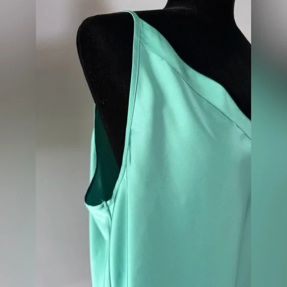 Mint Green Satin Cami Top - Picture 3 of 8
